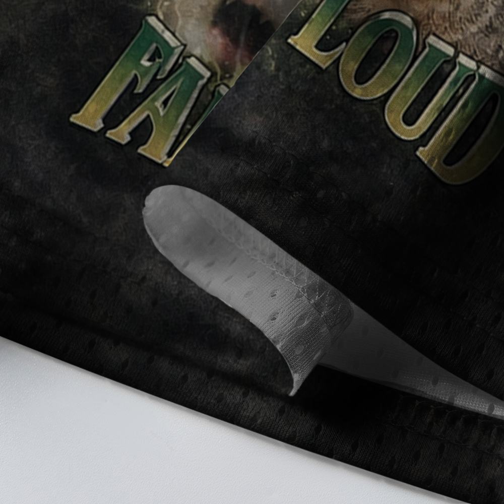 Baddiecat Funny Cat Dream Big Fart Loud Mesh Jersey