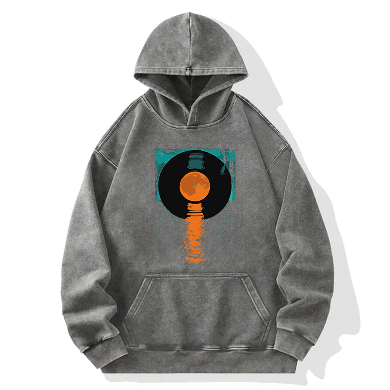 Wandering Vinyl Washed Hoodie