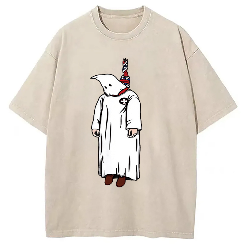 Kill The Klan Funny Washed T-Shirt