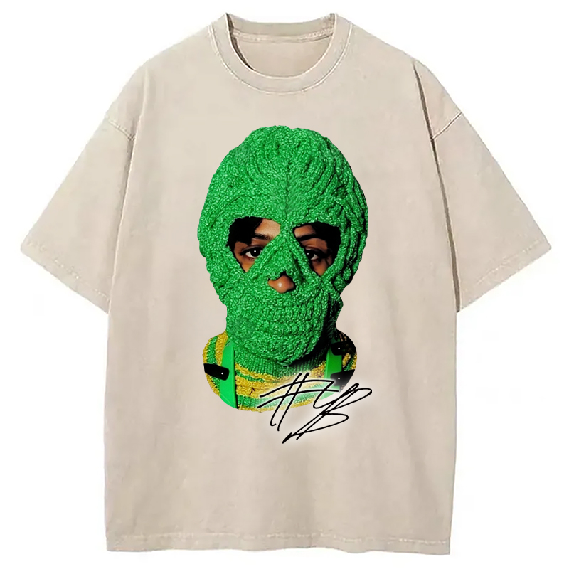 NBA Youngboy Big Face Masa Washed T-Shirt