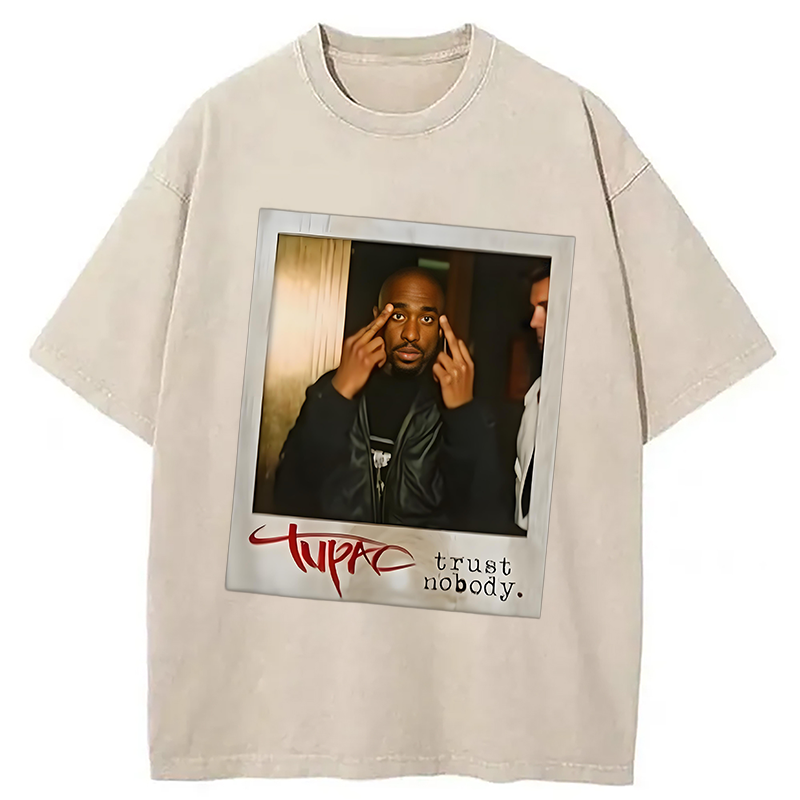 TUPAC SHAKUR Trust Nobody Washed T-Shirt