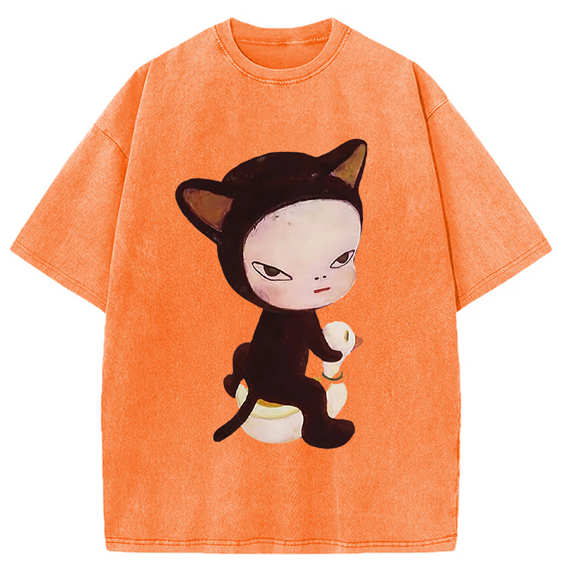 Yoshitomo Nara Washed T-Shirt