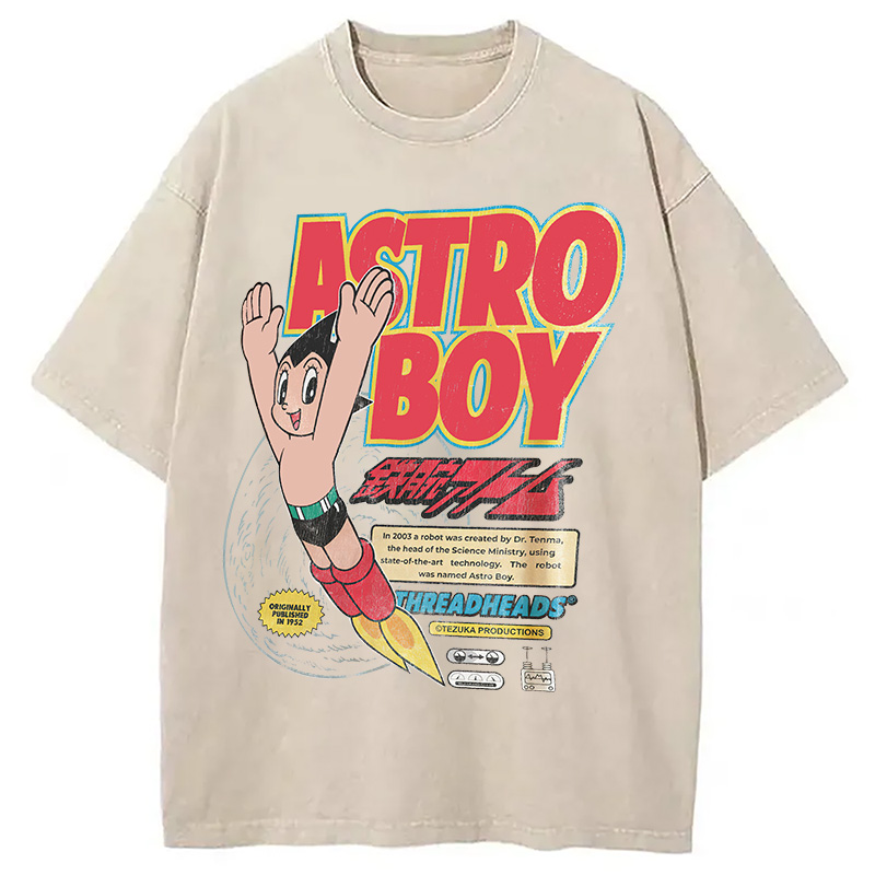 Astro Boy Vintage Washed T-Shirt