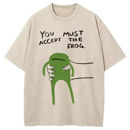 Give You Frog Washed T-Shirt