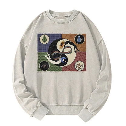 The Rotation Of Seasons Washed Sweatshirt