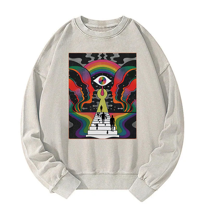 Step Into the Illuminates Washed Sweatshirt
