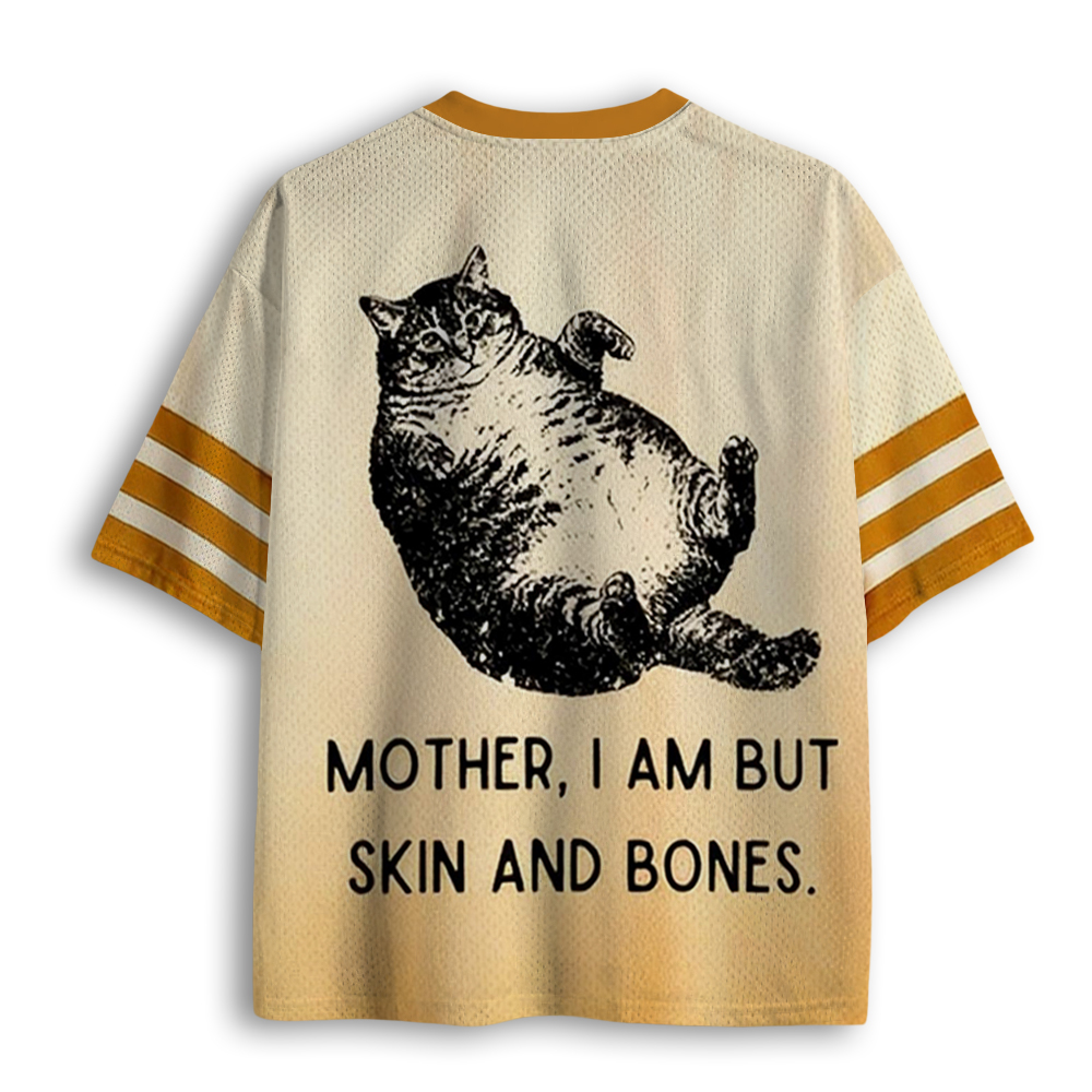 Baddiecat Overweight Cat And Its Doting Owner Mesh Jersey