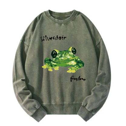 SilverChair Albums Frogstomp Washed Sweatshirt