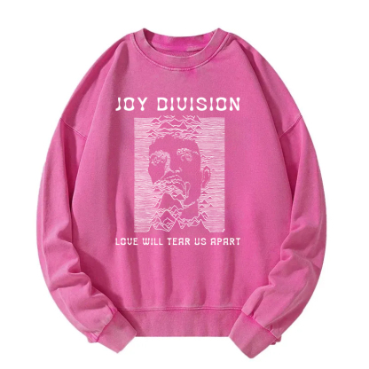 Love Will Tear Us Apart Washed Sweatshirt
