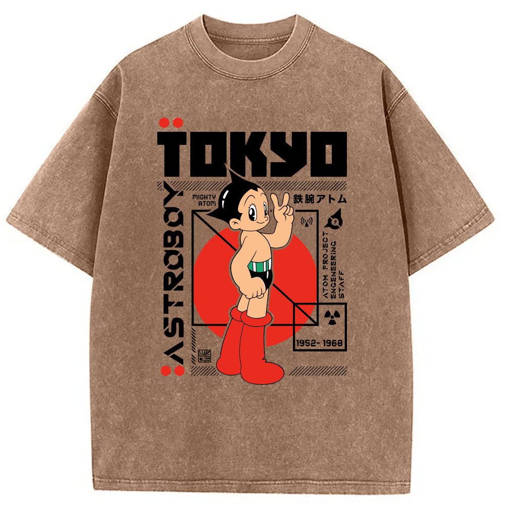 Astro Boy Japanese Washed T-Shirt