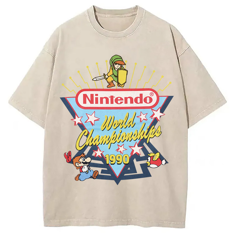 90s Nintendo World Championship Washed T-Shirt
