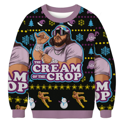 The Jesus of the Crop Christmas Ugly Sweatshirt