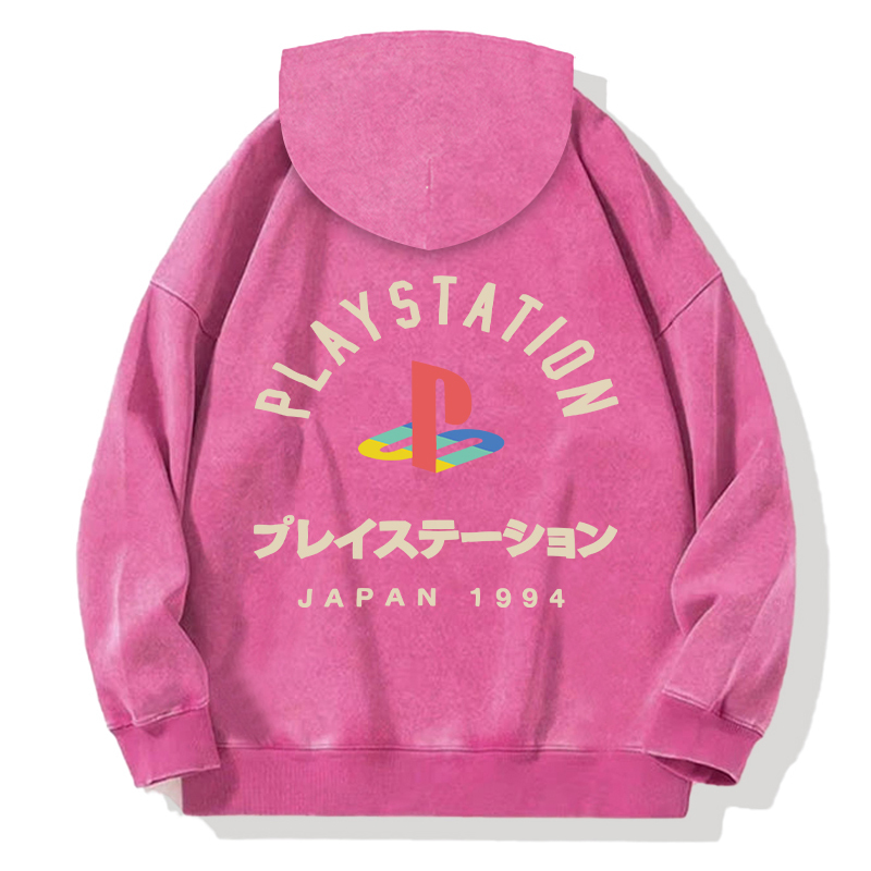 PlayStation Japan Back Washed Hoodie