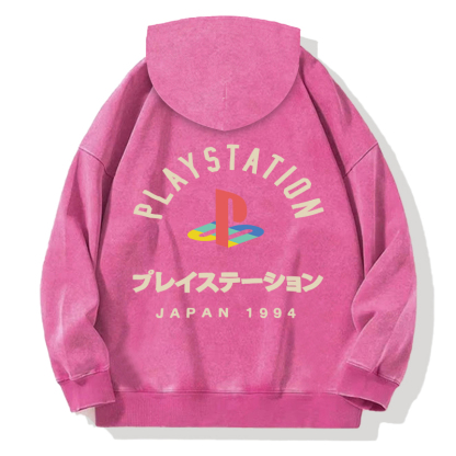 PlayStation Japan Back Washed Hoodie