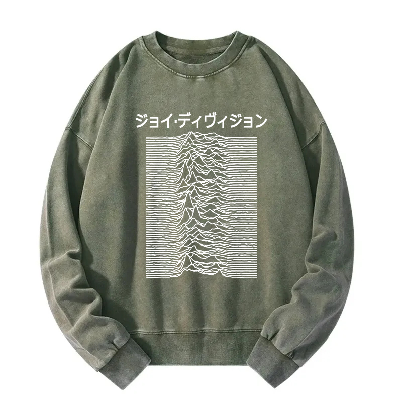 Pleasures Division Japan Ladies Washed Sweatshirt