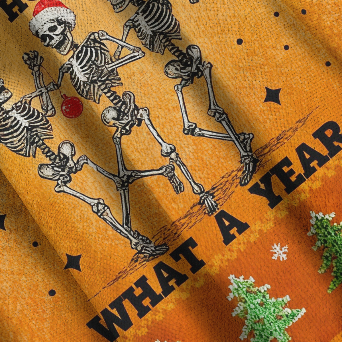 Baddiecat Ho Ho Holy Shit What A Year Christmas Ugly Sweatshirt