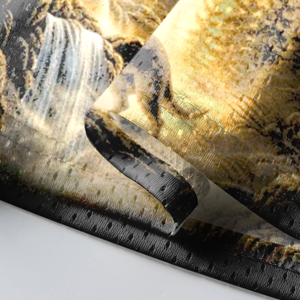 Baddiecat Chihuahua Howling To The Moon Mesh Jersey