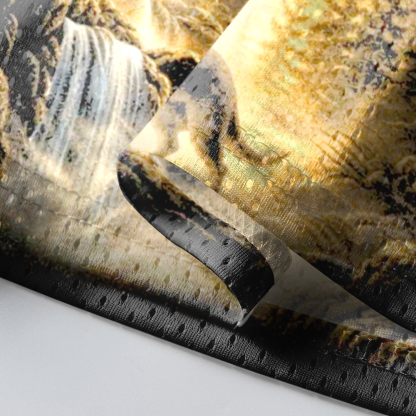 Baddiecat Chihuahua Howling To The Moon Mesh Jersey