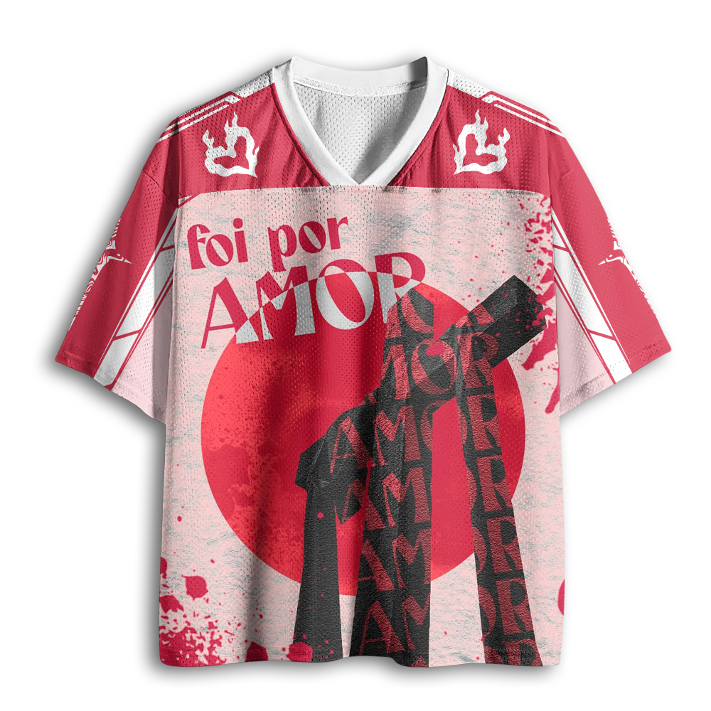 Baddiecat It Was Out Of LOVE Mesh Jersey