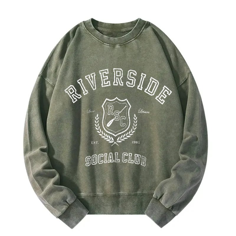 Riverside Social Club Washed Sweatshirt