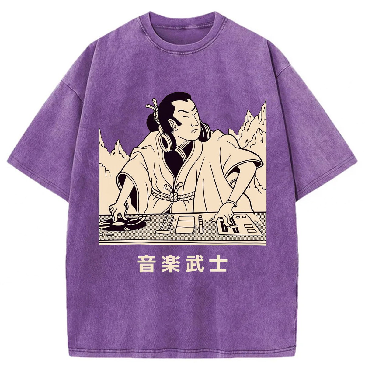 Tokyoviva Japanese Musical Warrior Washed T-shirt
