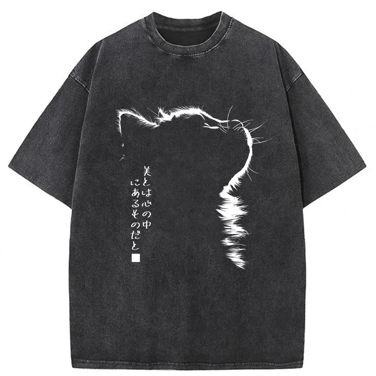 Tokyoviva Beautiful Cat Washed T-shirt
