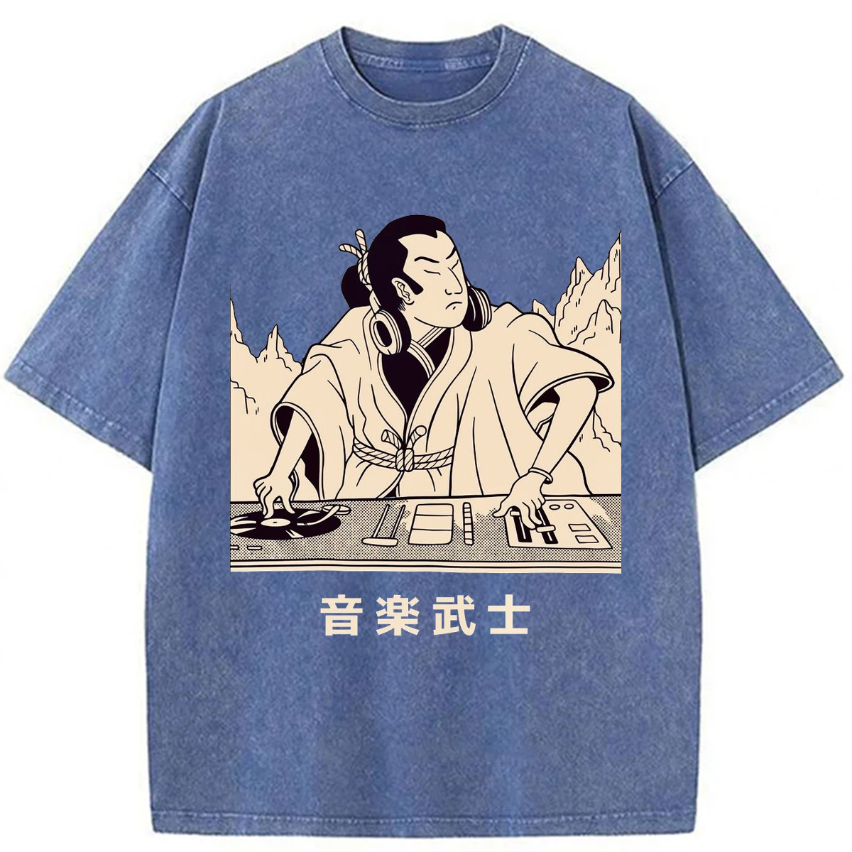Tokyoviva Japanese Musical Warrior Washed T-shirt