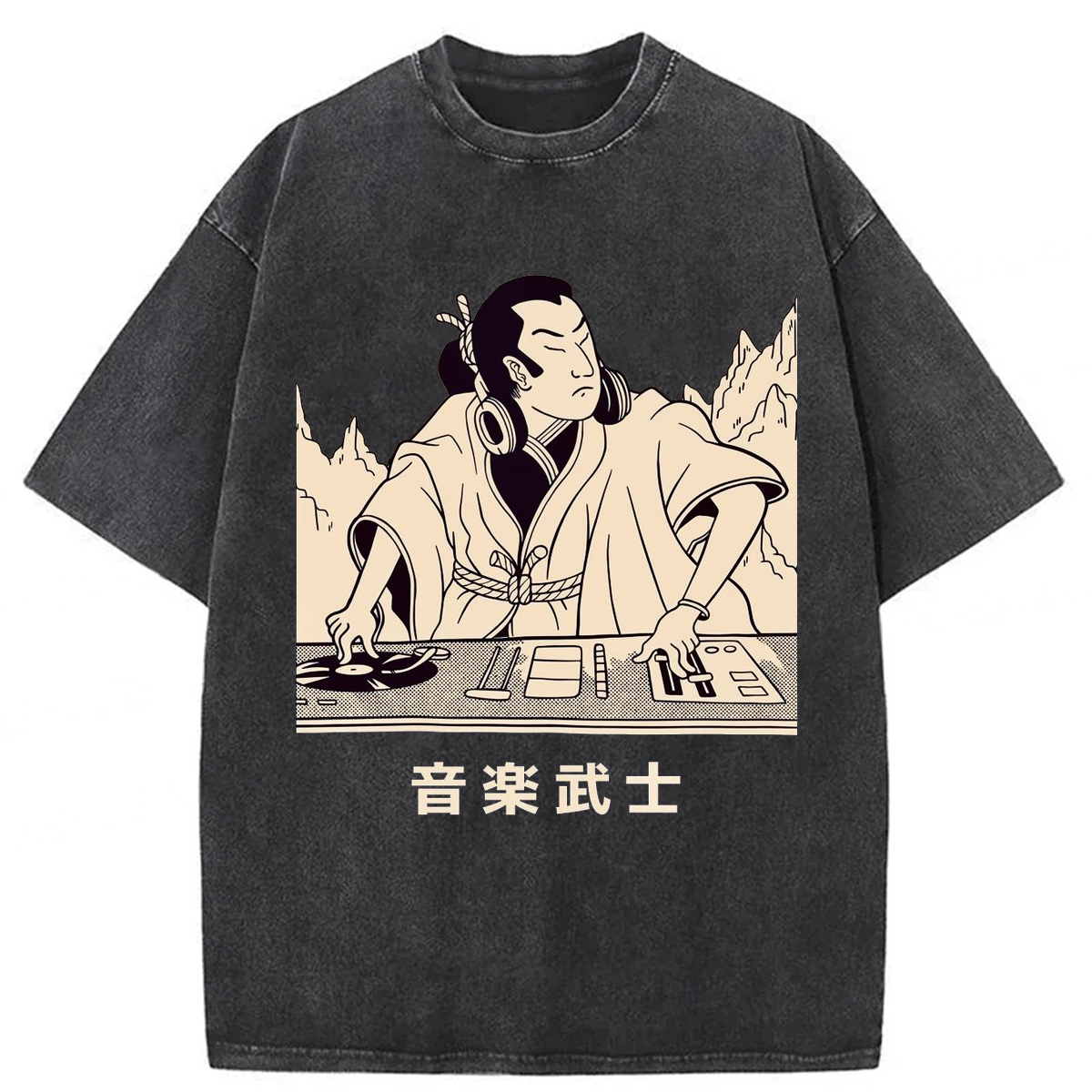 Tokyoviva Japanese Musical Warrior Washed T-shirt