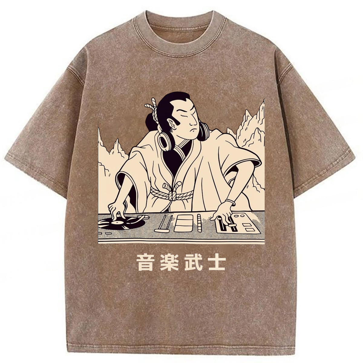 Tokyoviva Japanese Musical Warrior Washed T-shirt