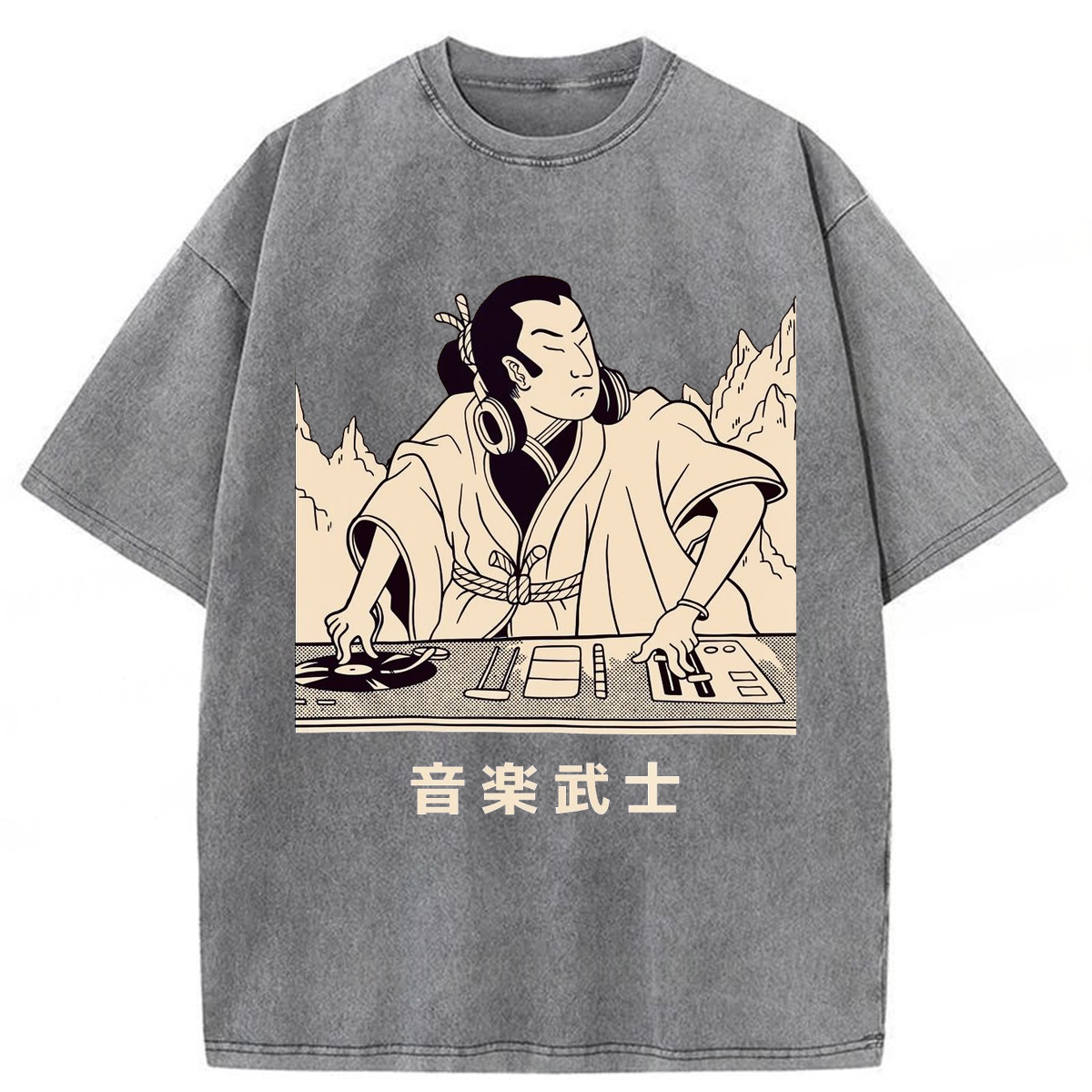 Tokyoviva Japanese Musical Warrior Washed T-shirt