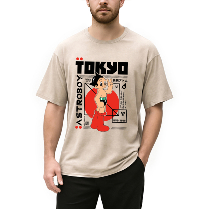 Astro Boy Japanese Washed T-Shirt