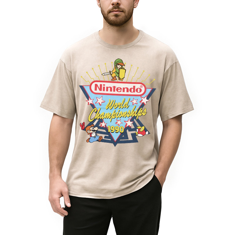 90s Nintendo World Championship Washed T-Shirt