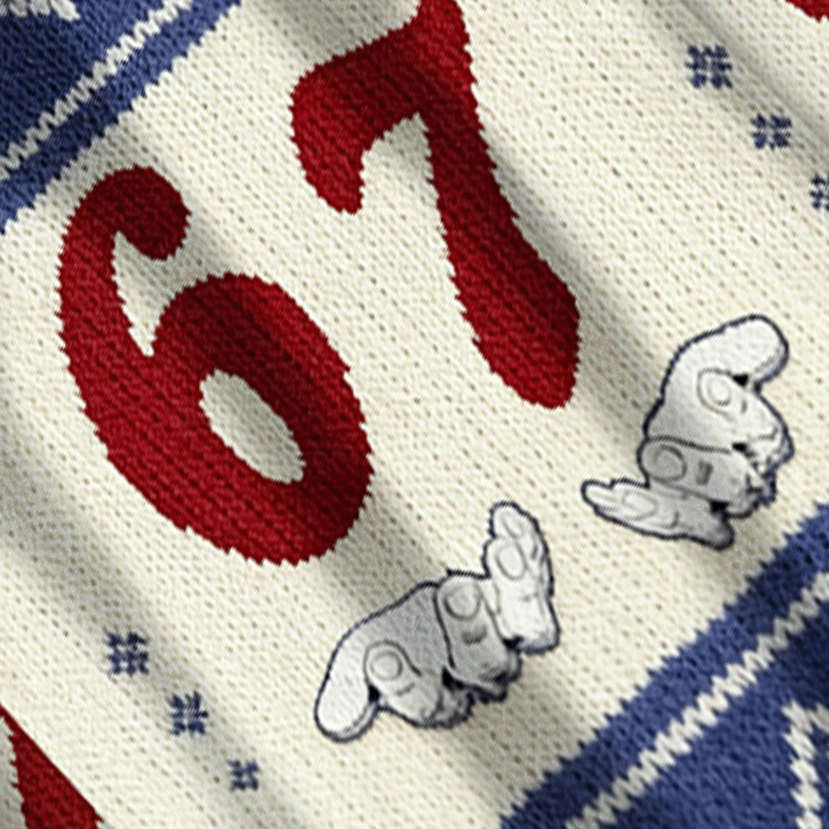 Baddiecat 67-Point Life Donut Ugly Sweatshirt