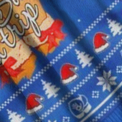 Baddiecat Be Naughty Christmas Ugly Sweatshirt