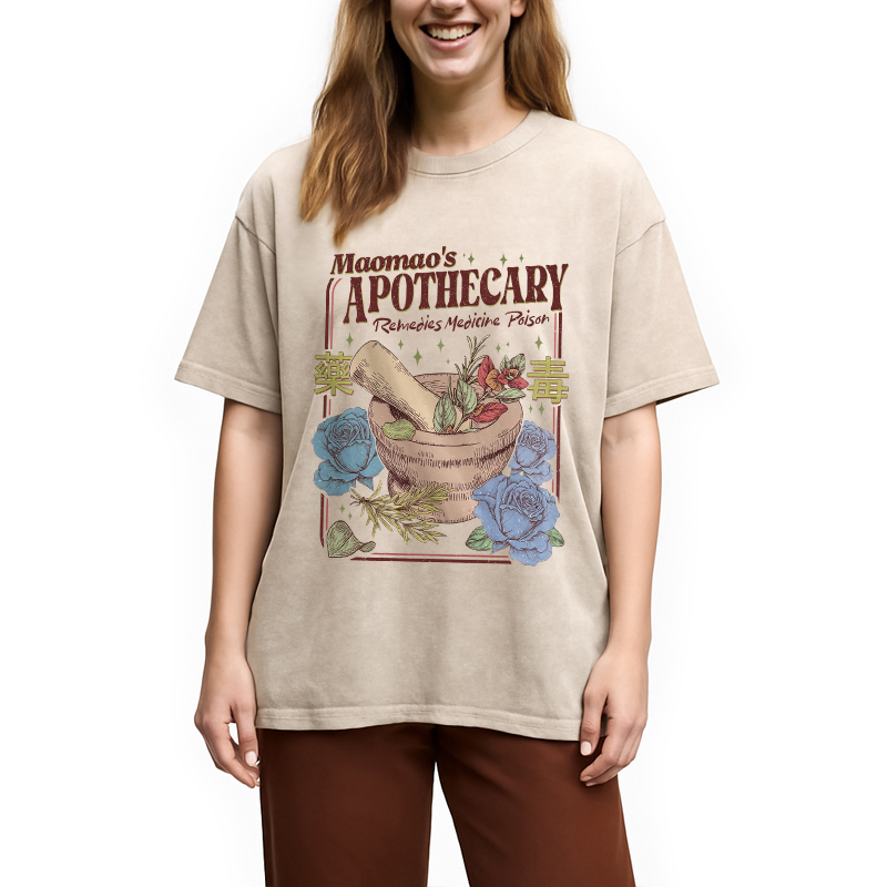 Mao Mao's Apothecary Poisons Washed T-Shirt