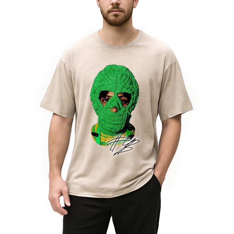 NBA Youngboy Big Face Masa Washed T-Shirt