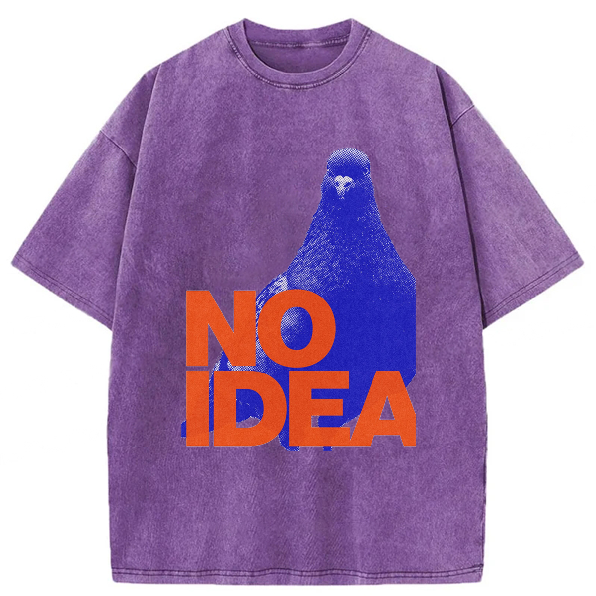 Tokyoviva No Idea Crowned Pigeon Washed T-shirt