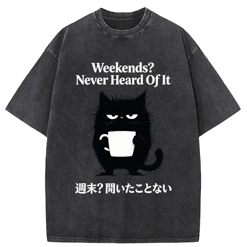 Tokyoviva No Weekend Washed T-shirt