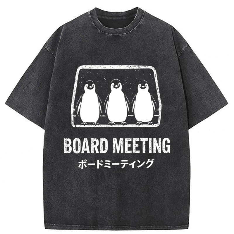 Tokyoviva Boare Meeting Washed T-shirt