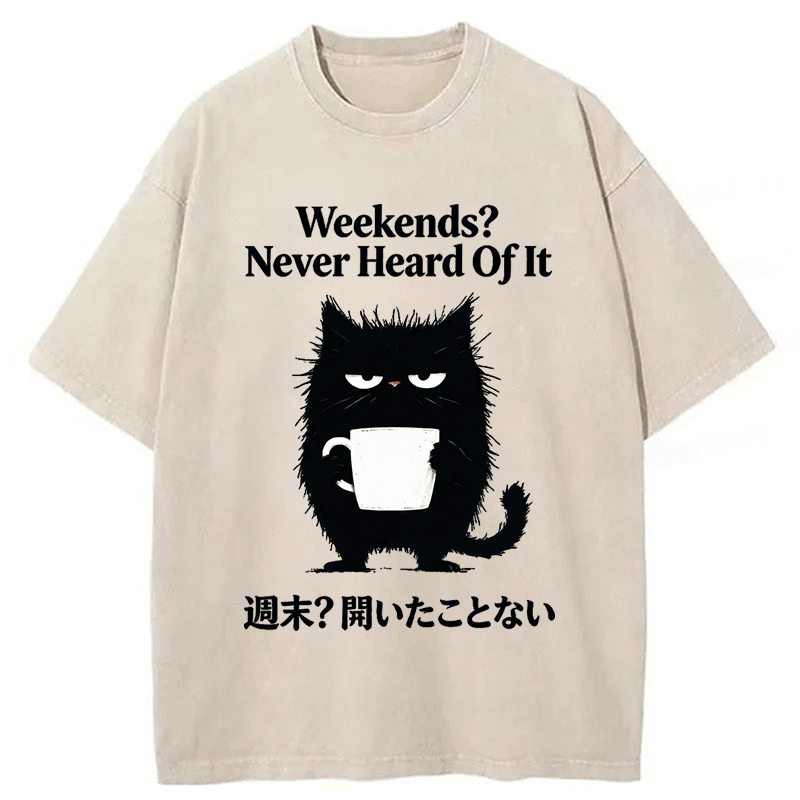 Tokyoviva No Weekend Washed T-shirt