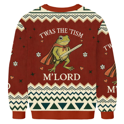 Baddiecat T'WAS 'THE TISM M'LORD Ugly Sweatshirt