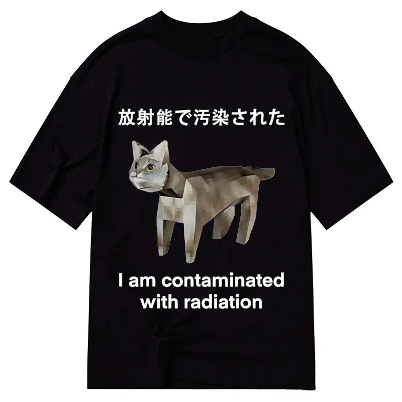 Cat Contaminated By Radiation Classic T-Shirt