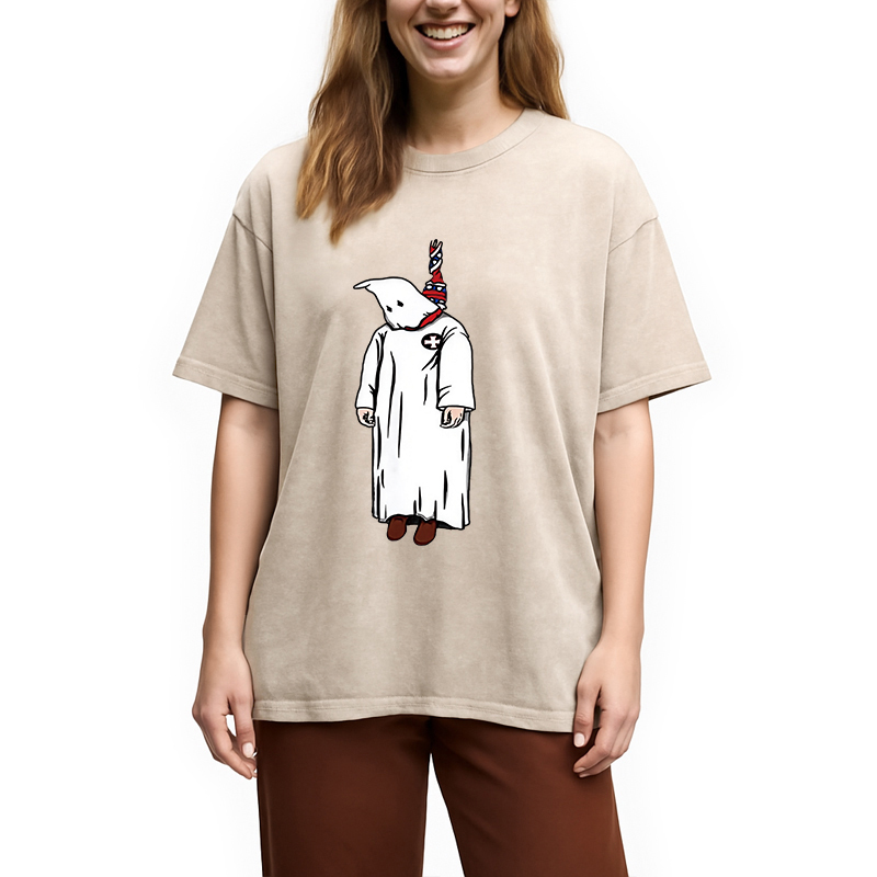 Kill The Klan Funny Washed T-Shirt