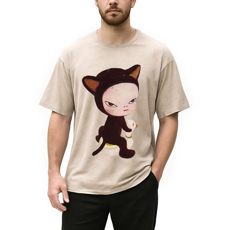 Yoshitomo Nara Washed T-Shirt