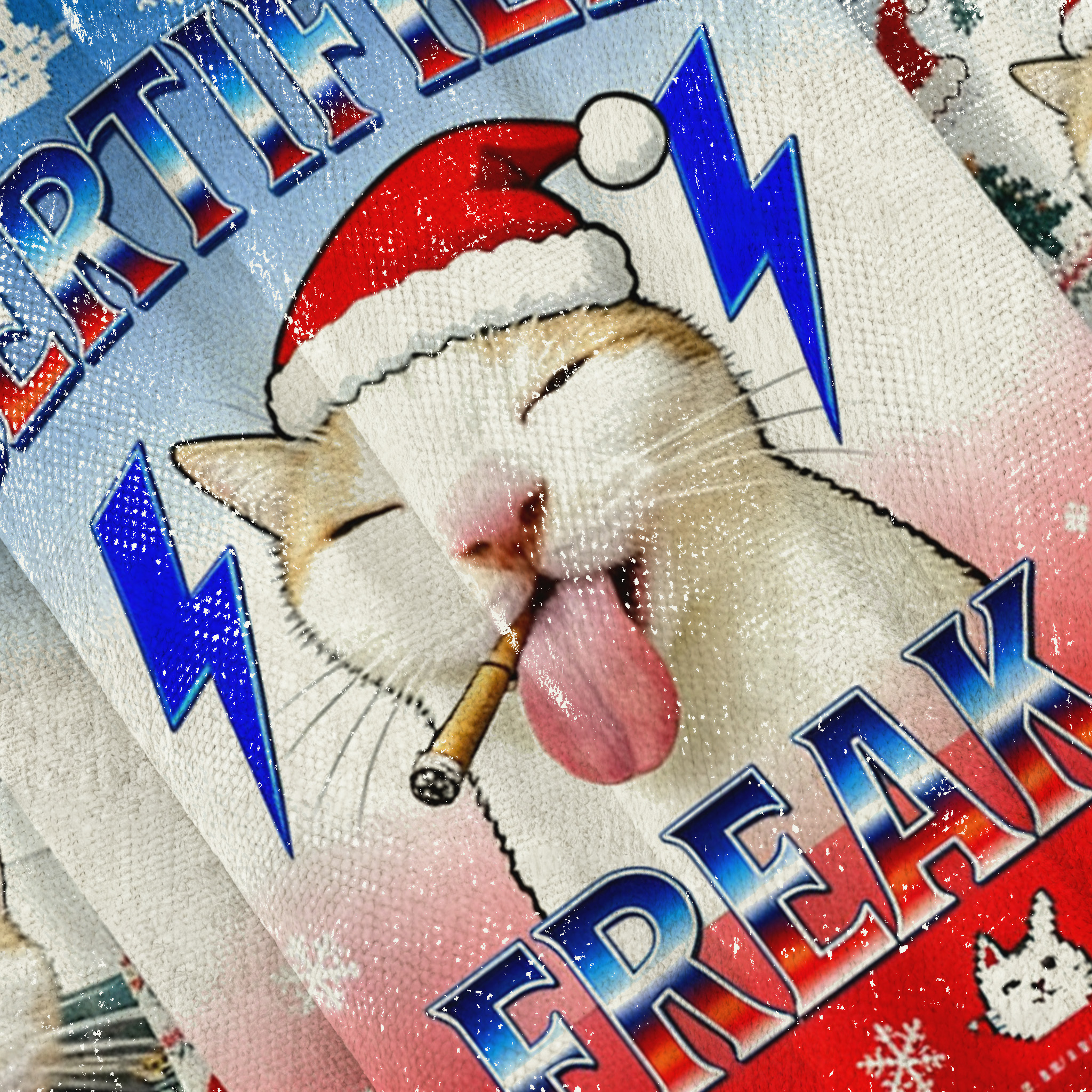 Certified Freak Christmas Ugly Sweatshirt