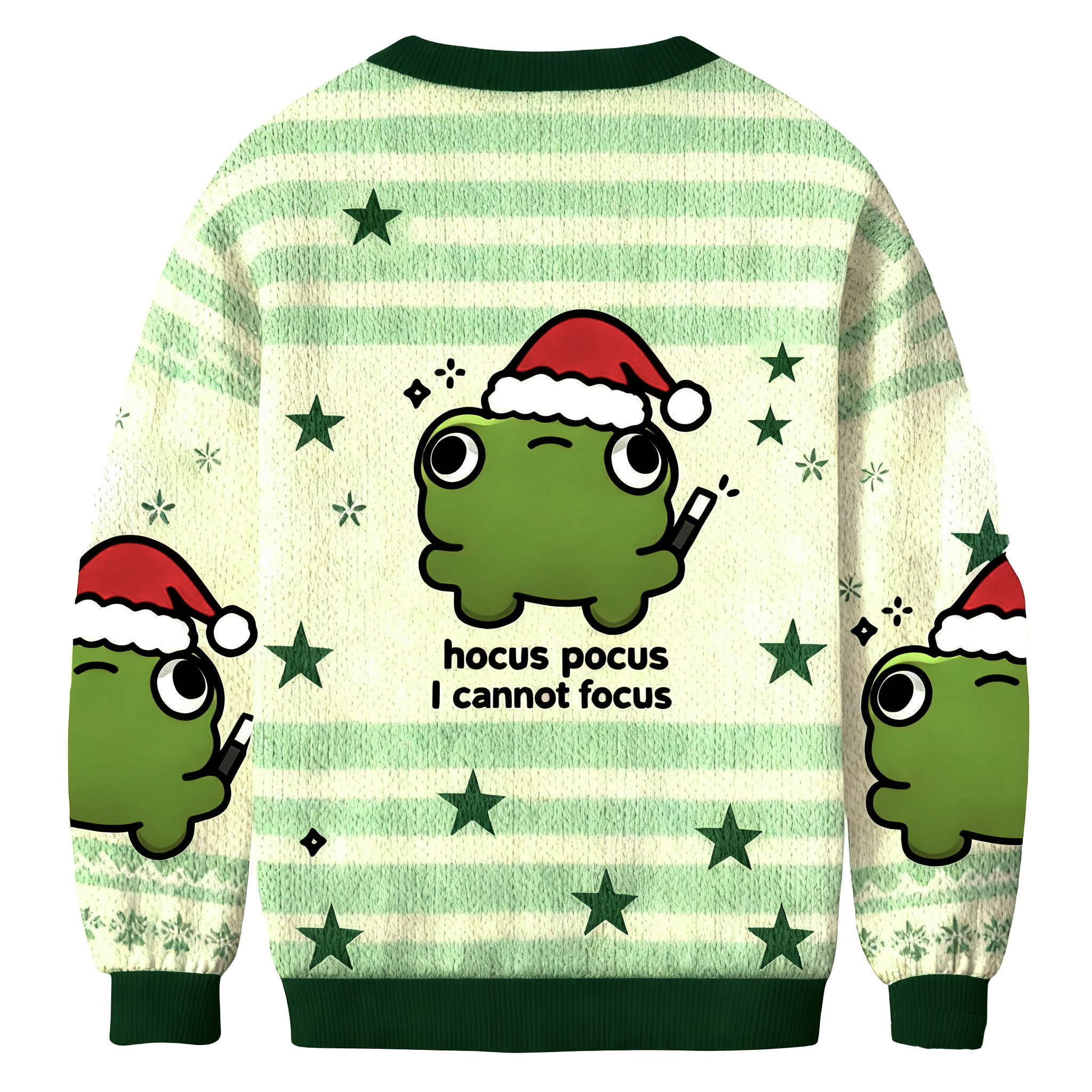 Hocus Pocus I Cannot Focus Ugly Sweatshirt