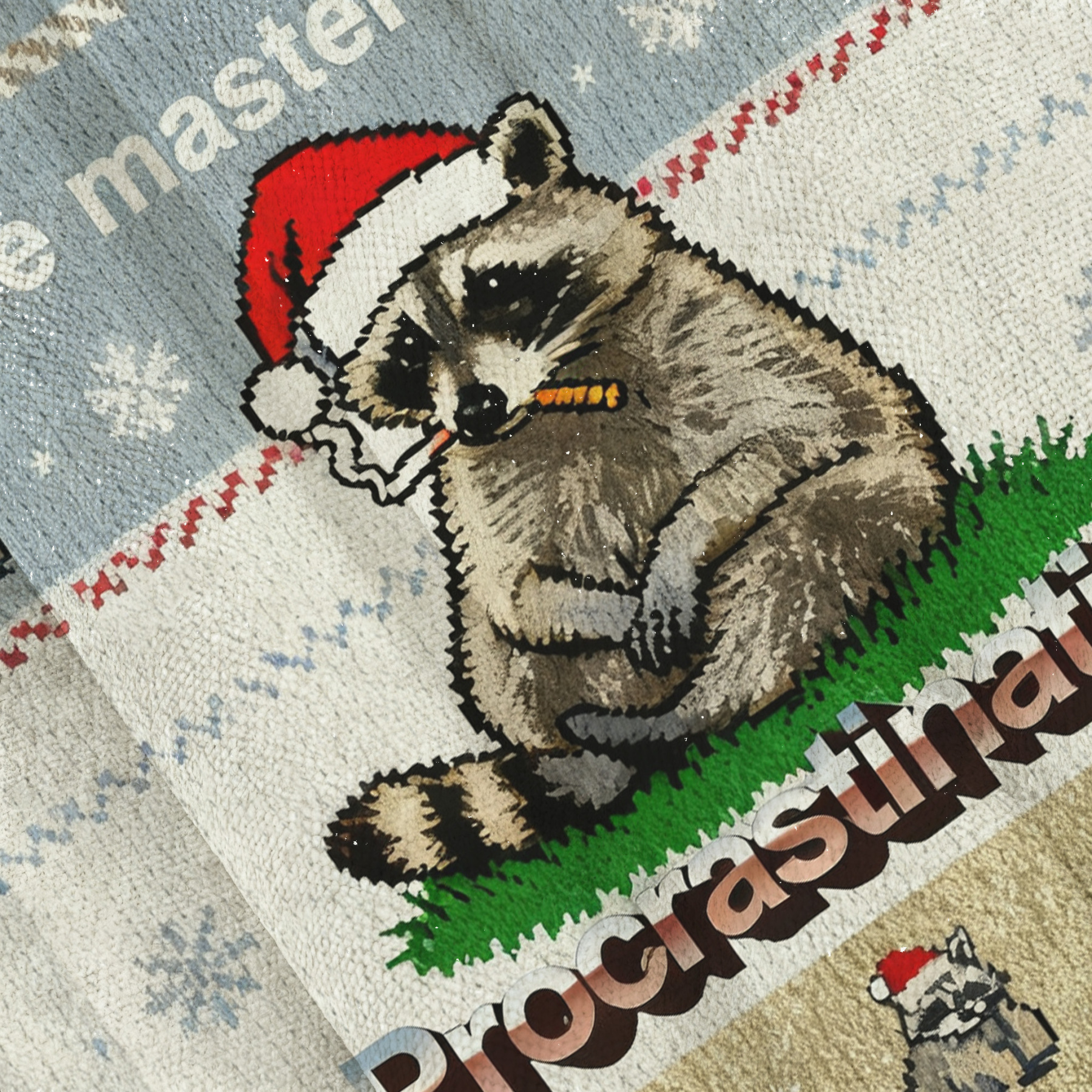 I Have Mastered A Skill Procrastination Christmas Ugly Sweatshirt