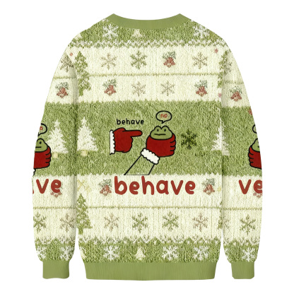 Dishonest Frog Ugly Sweatshirt