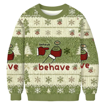 Dishonest Frog Ugly Sweatshirt