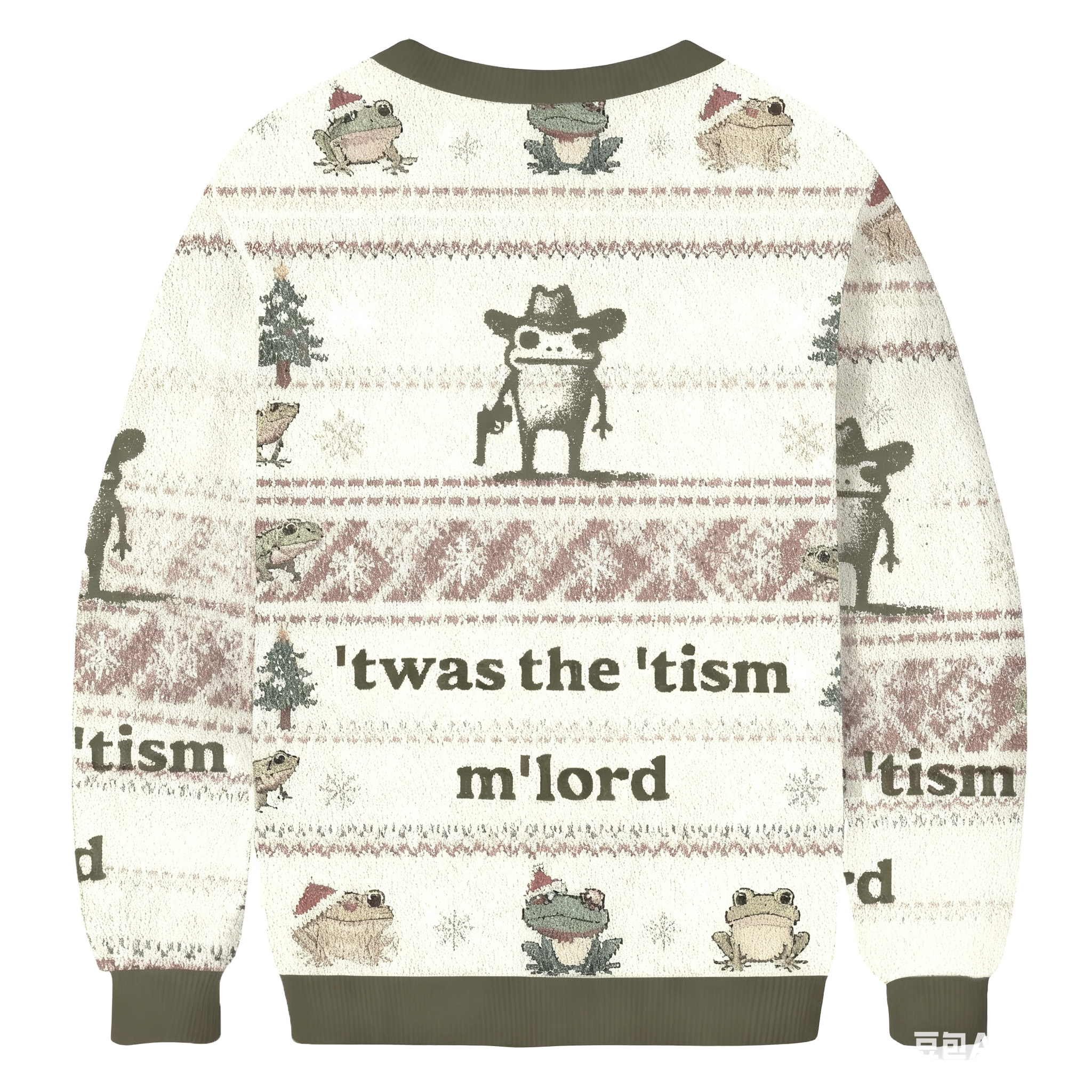 Twas The Tism Mlord Ugly Sweatshirt